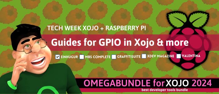 Einhugur Guides for GPIO & Raspberry Pi in Xojo